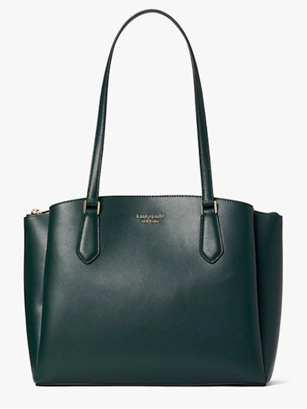 NWT kate spade Booked Large Work Tote | Evergreen